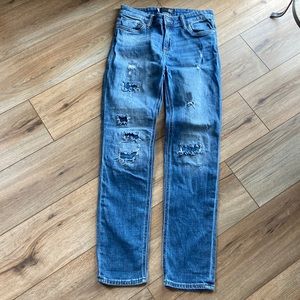 Kut from the kloth distressed jeans(Catherine) boyfriend